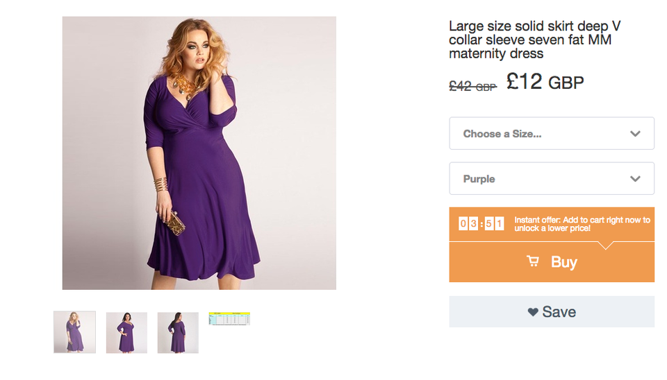 Yikes: Listings for Plus-Size Clothing on Wish.com Use Words Like Fat and  Fatter