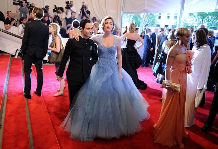 Zac Posen and model Doutzen Kroes