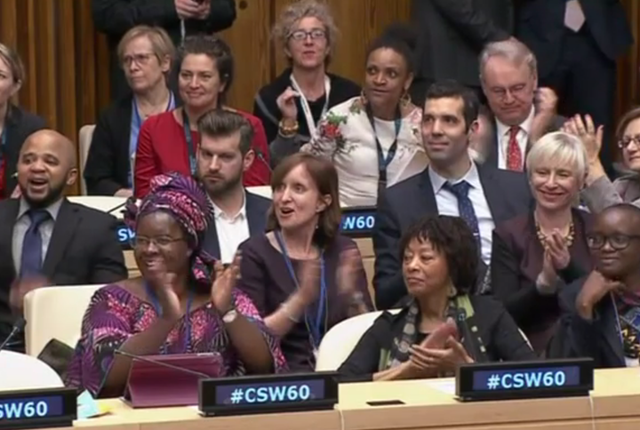 <strong>Trudeau's audience was delighted by his speech</strong>