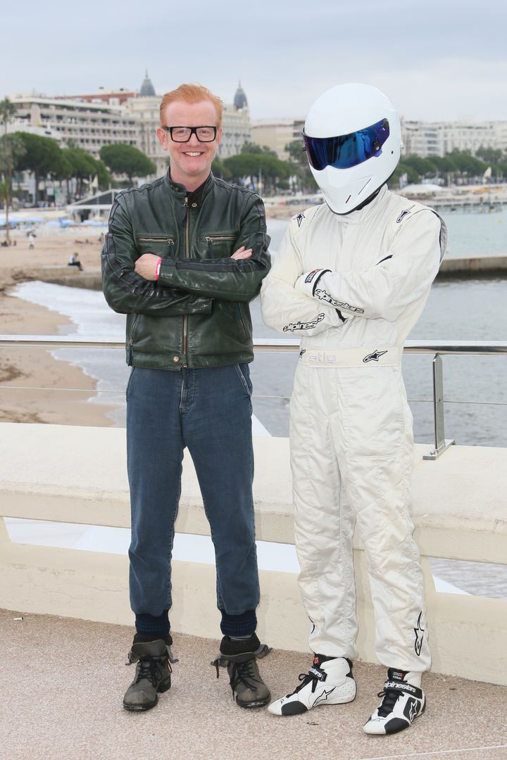 <strong>Chris Evans and The Stig</strong>