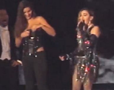 The video of Madonna surprising Josephine on stage has gone around the world.