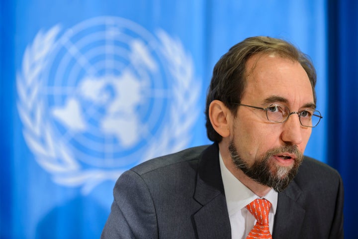 United Nations High Commissioner for Human Rights Zeid Ra'ad Al Hussein said Friday the the Saudi-led coalition fighting