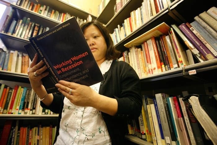 The Feminist Library holds more than 7,000 books and 1,500 periodical title