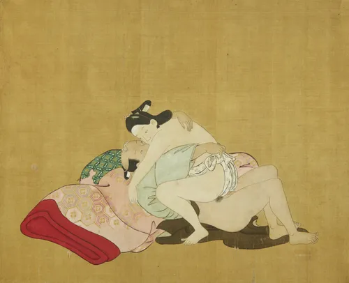 500px x 406px - Feast Your Eyes On These Rare 17th-Century Handscrolls Of Japanese Gay  Erotica | HuffPost Entertainment