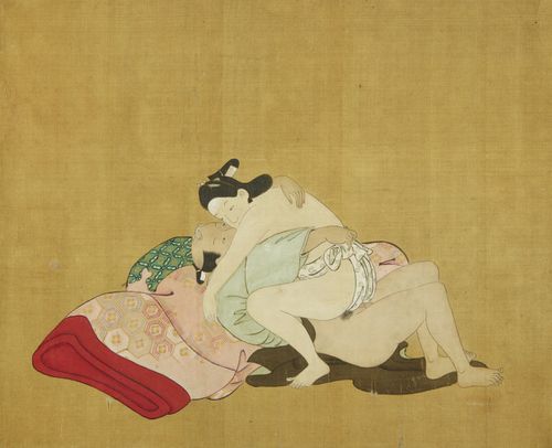 Japanese Gay Art Porn - Feast Your Eyes On These Rare 17th-Century Handscrolls Of Japanese Gay  Erotica | HuffPost Entertainment