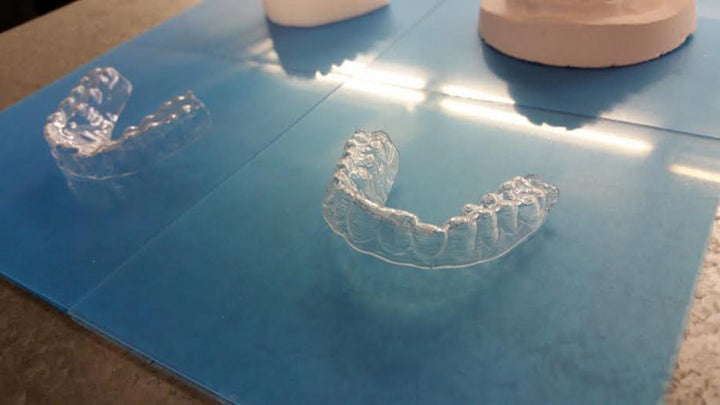 Dudley's own braces.