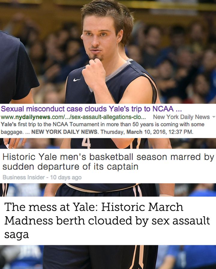 Yale men's basketball captain Jack Montague was expelled from the university on Feb. 10th, 2016, after allegedly sexually assaulting a female student. 
