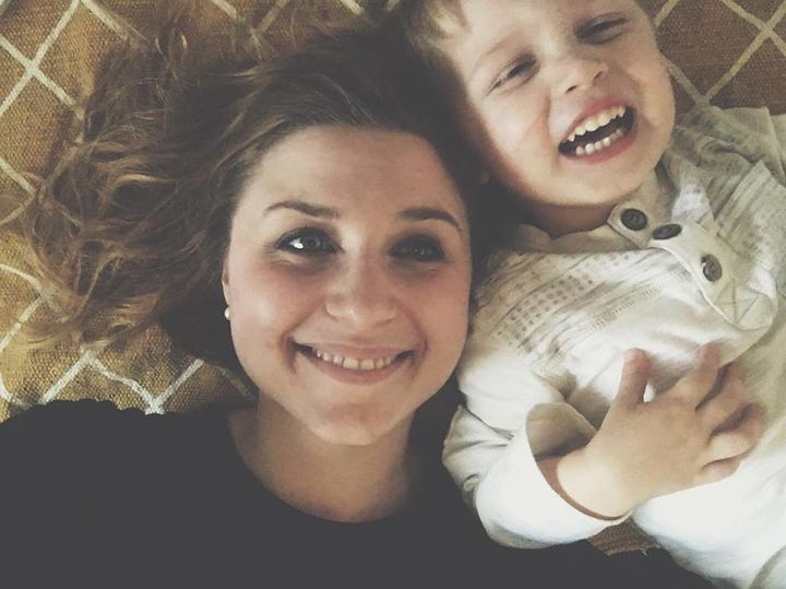 Behrndt is now a single mom raising her toddler son Lincoln and helping others cope with loss through her project, "On Coming Alive."