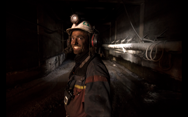 Joachim Myhrvang, a coal miner working in the administrative center of Svalbard, Norway, shares details about his daily