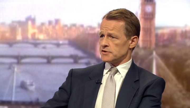 Former Lib Dem Minister David Laws on The Andrew Marr Show this morning