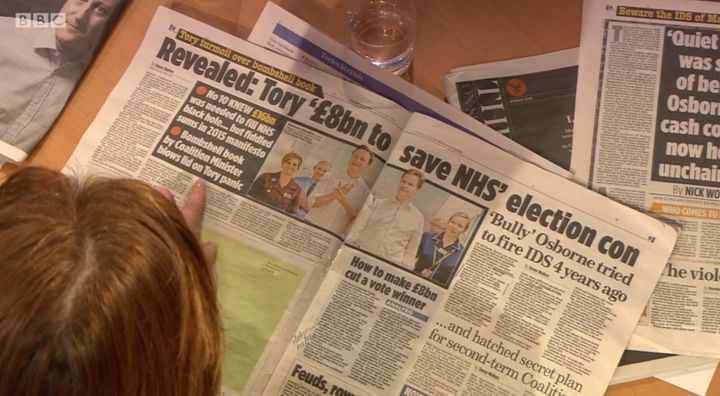 Election 'con' as reported in the Mail on Sunday 