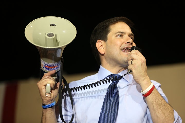 Florida Sen. Marco Rubio's presidential campaign was sustained thanks to seven-figure checks written by billionaires to a super PAC supporting him.