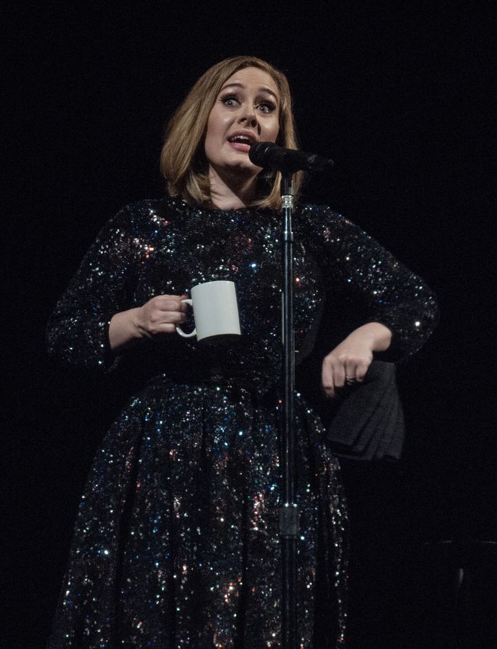 At times, Adele's show was part-gig, part-stand-up routine