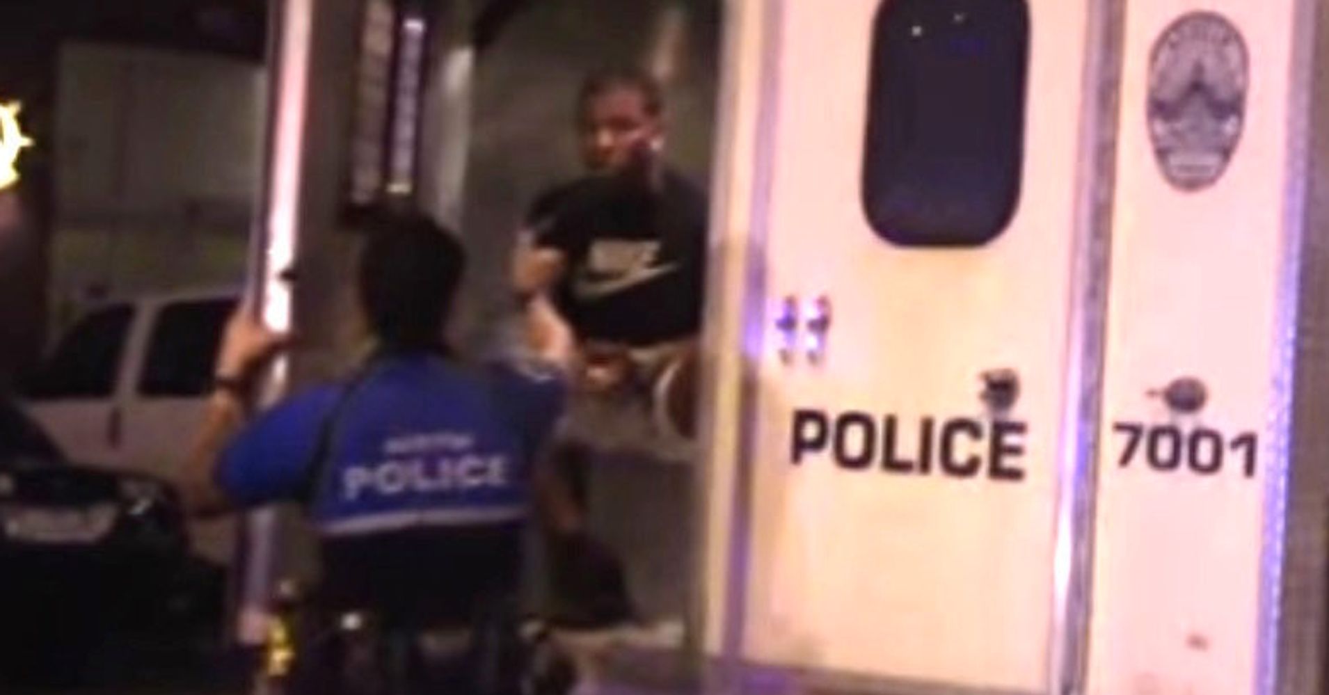 Austin Police Officer Caught On Video Allegedly Pepper Spraying