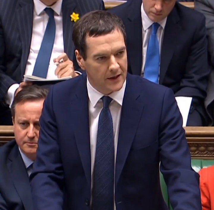 Under fire: George Osborne