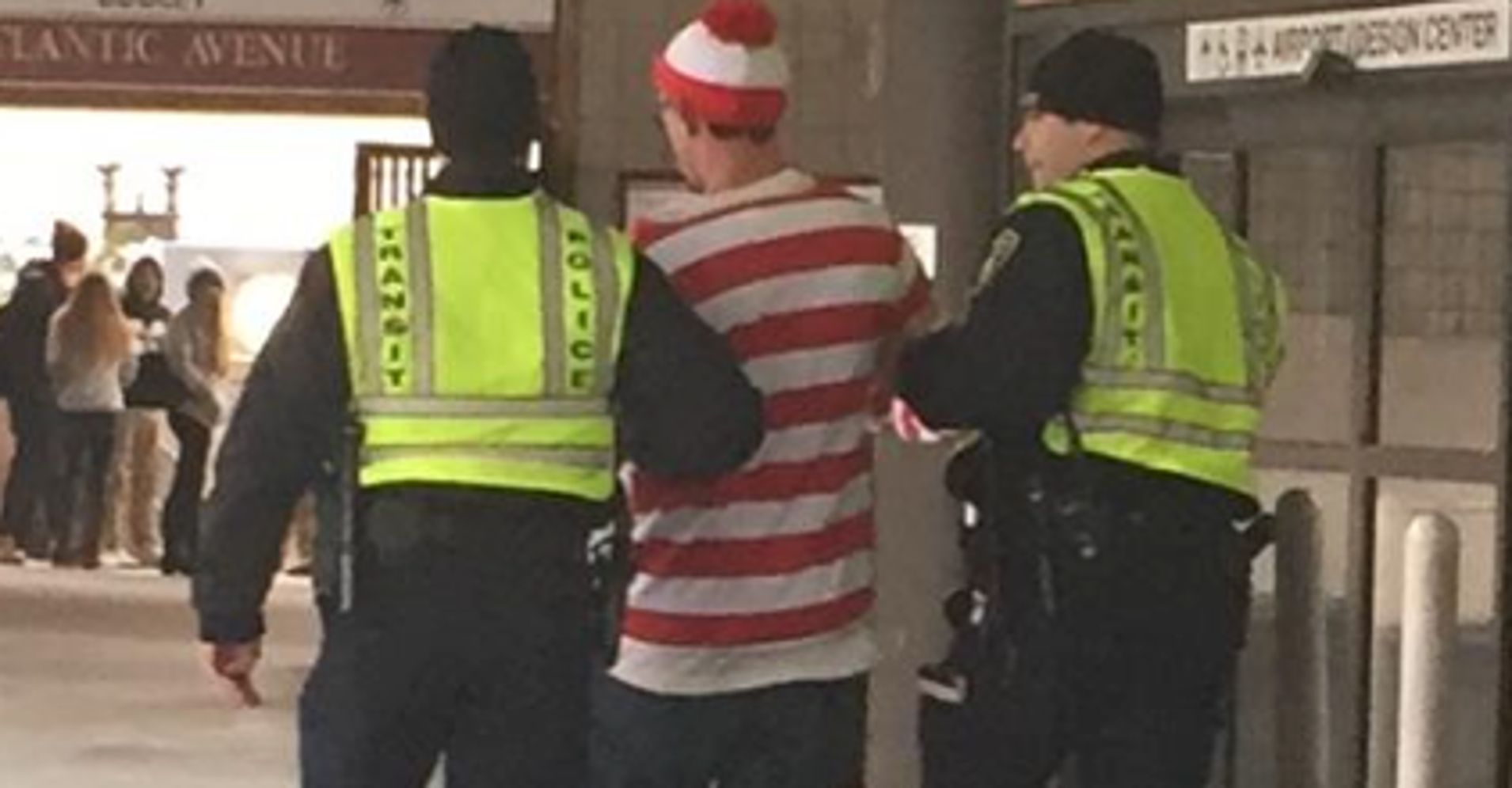 'Very Disorderly' Waldo Makes It Easy For Police To Find Him HuffPost