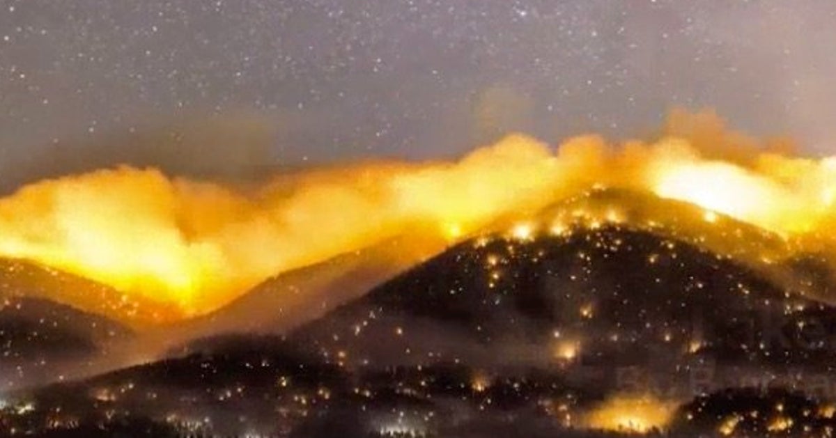 The Terrifying Beauty Of California's Wildfires Captured In Stunning ...