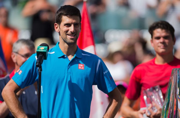 Novak Djokovic made the comments after winning the BNP Paribas Open at Indian Wells
