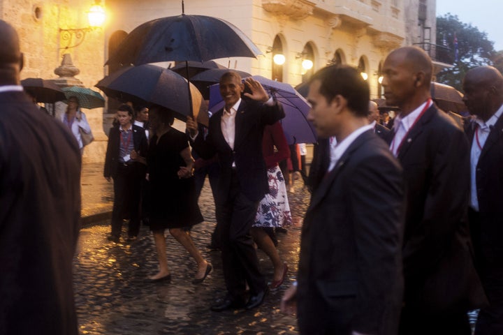 Still raining but all smiles. 