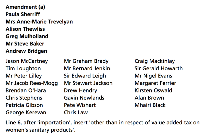 The amendment tabled by Labour due to be voted on this afternoon