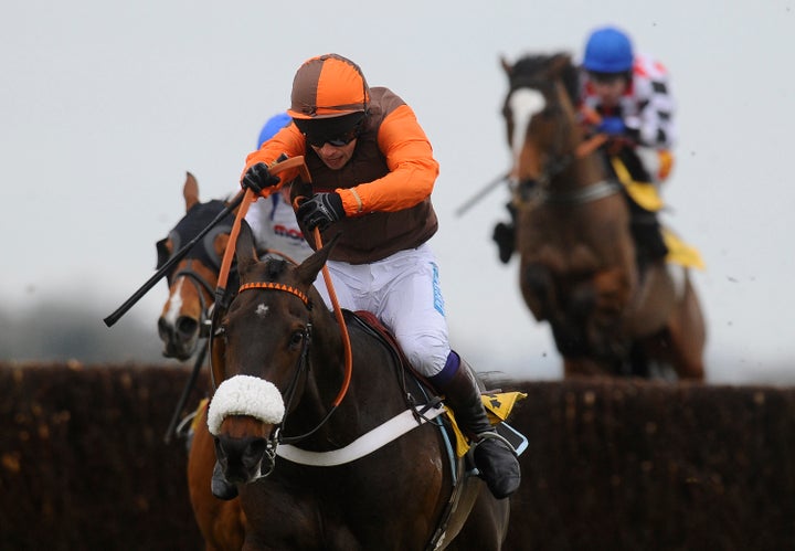 Sam Waley-Cohen riding Long Run at Newbury in 2012