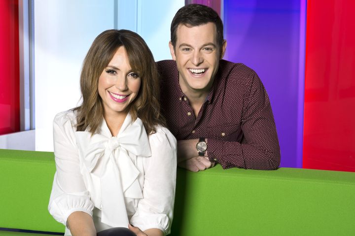 <strong>'Squeaky clean': 'The One Show' presenters Alex Jones and Matt Baker</strong>