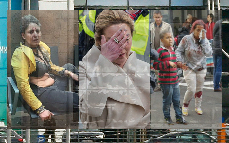 Photos From Brussels Show The Tragic Aftermath Of Deadly Attacks   56f12a4e1e00008e01710e8e 