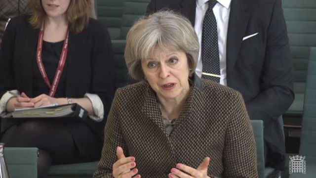Home secretary Theresa May said the UK did not condone torture