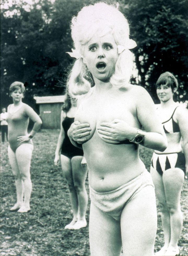Barbara Windsor in Carry On Camping in 1969