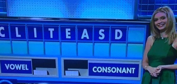 <strong>Rachel Riley spelled out the word 'cliteasd' on 'Countdown'</strong>