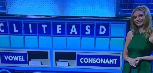 Rachel Riley spelled out the word 'cliteasd' on 'Countdown'