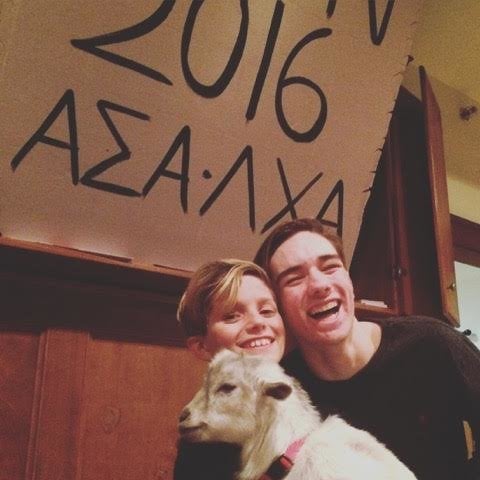 Bella Russe hangs out at THON 2016 at Penn State University.