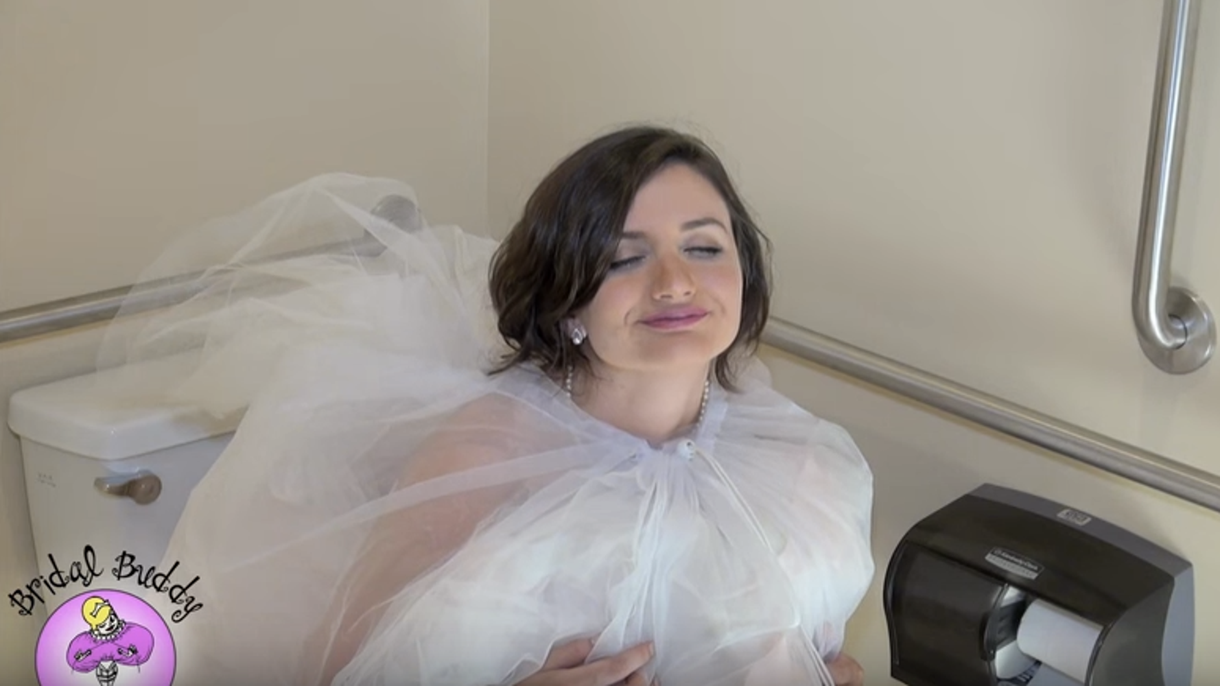 This Clever Invention Makes It Easier To Pee In A Wedding Dress