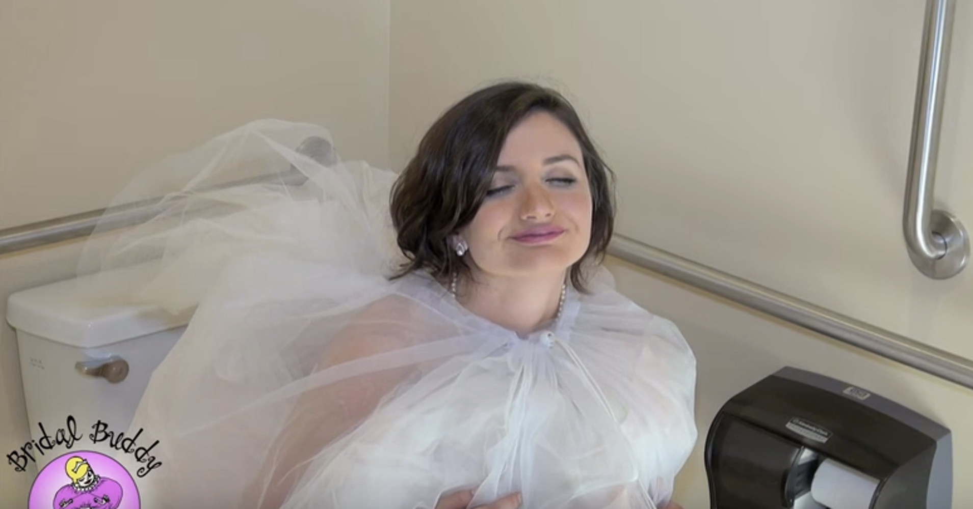 This Clever Invention Makes It Easier To Pee In A Wedding Dress