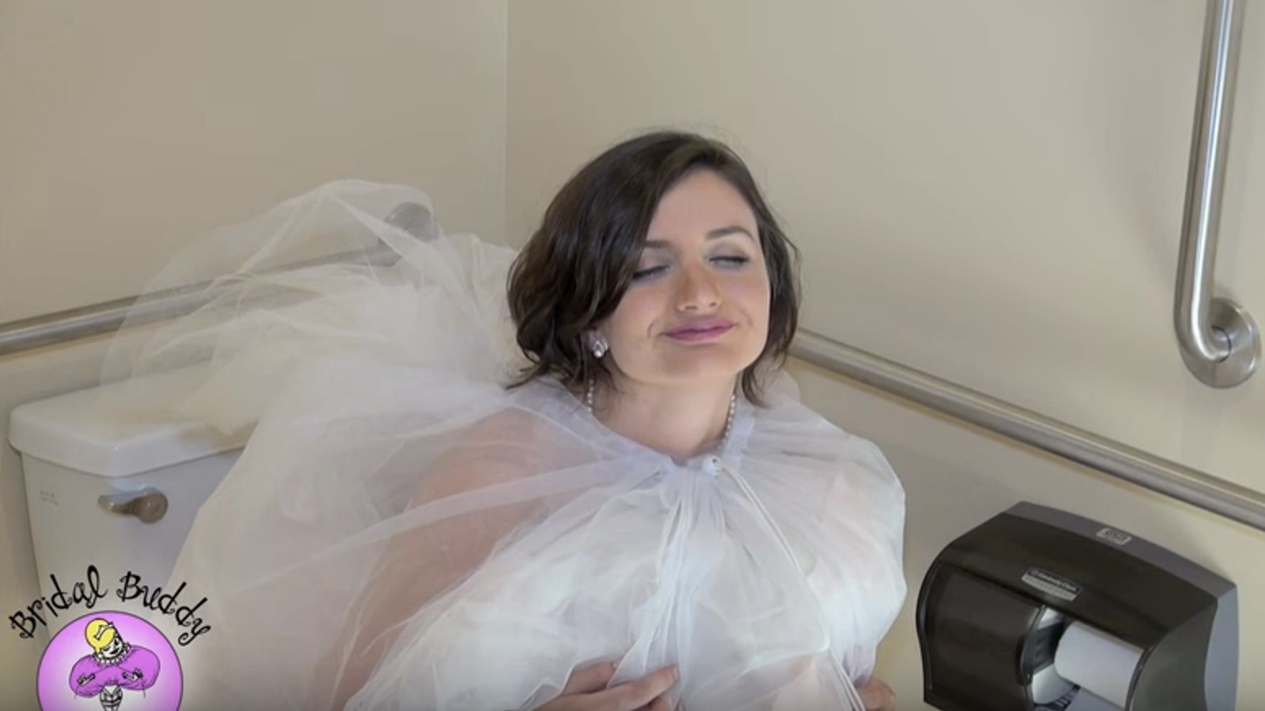 New Invention Revolutionizes The Way Brides Pee In A Wedding
