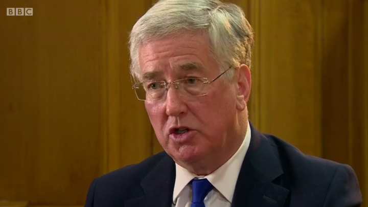 Defence secretary Michael Fallon said idea UK security was damaged by EU membership was 'ridiculous'