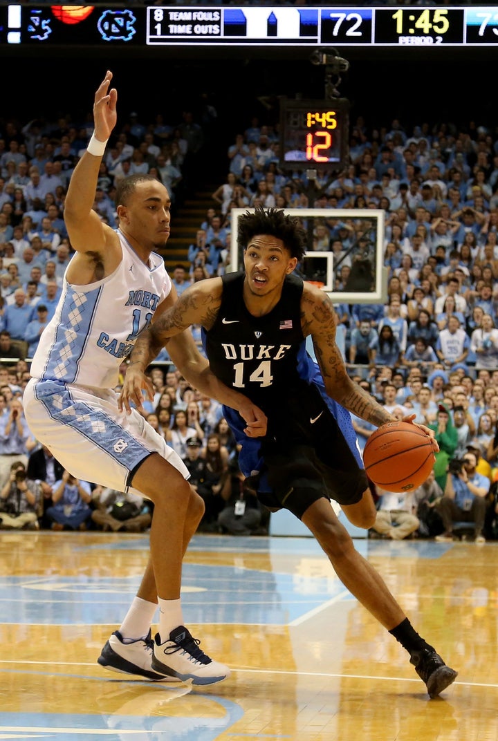 North Carolina senior Brice Johnson and Duke's star freshman Brandon Ingram have both been terrific all season long for their