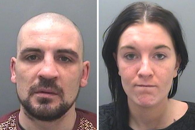 James Dean Jenkins and Jasmine Jessie Jenkins have been jailed over the assault