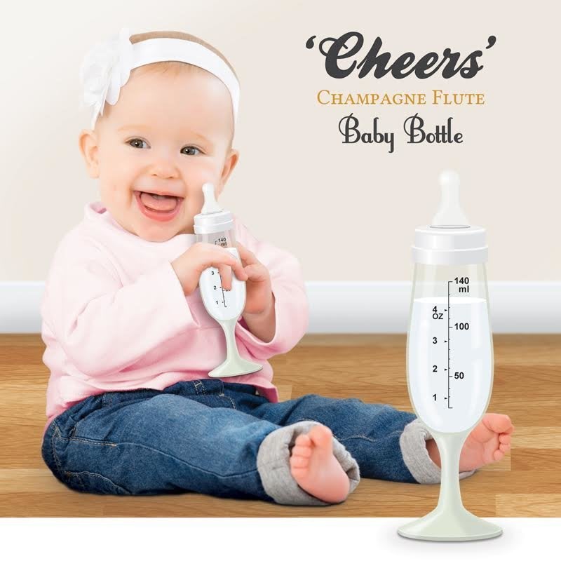 champagne flute baby bottle