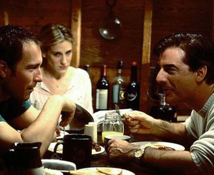 Aidan (John Corbett) and Big (Chris Noth) vied for Carrie's affections during the hit series
