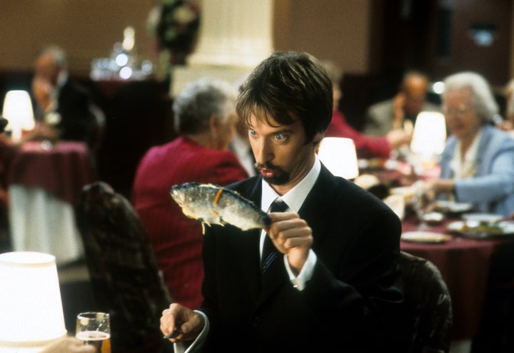 Tom Green is seen in a scene from his 2001 comedy, "Freddy Got Fingered." The comedian offered to do what he can to help the single dad.