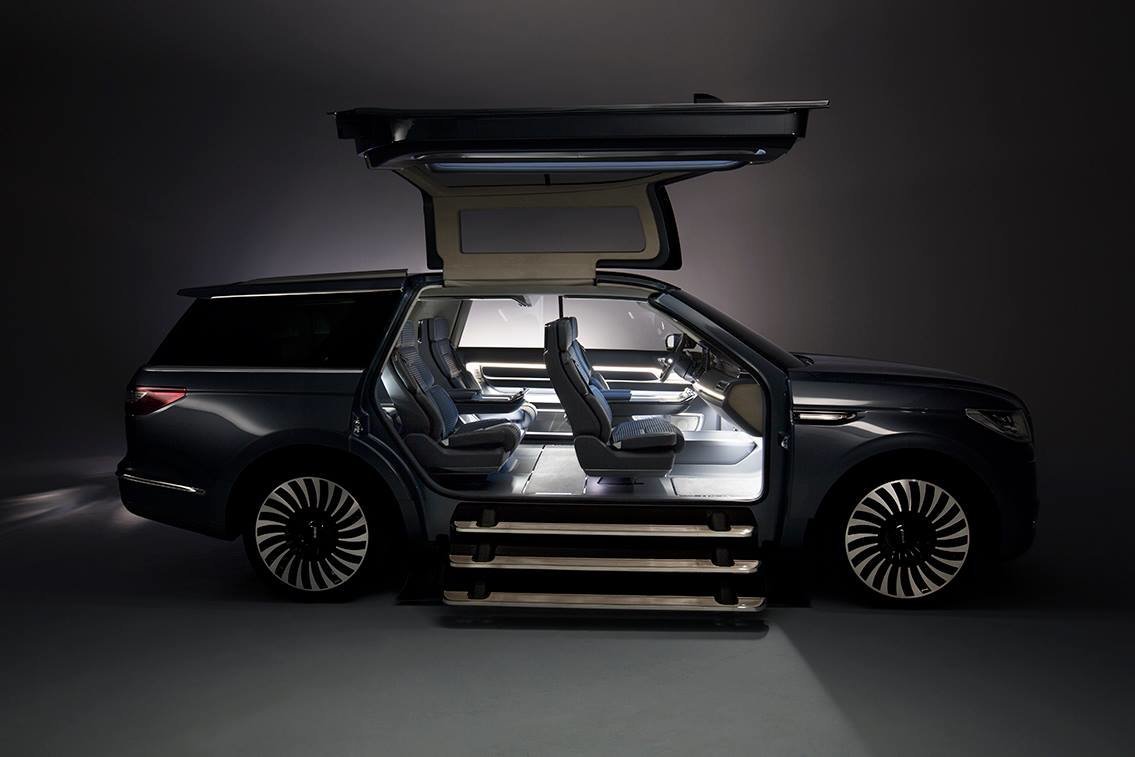 Gullwing Door Suv & Lincoln Navigator Concept Sprouts ...