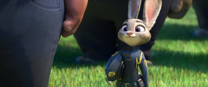 The little bunny who could in "Zootopia."