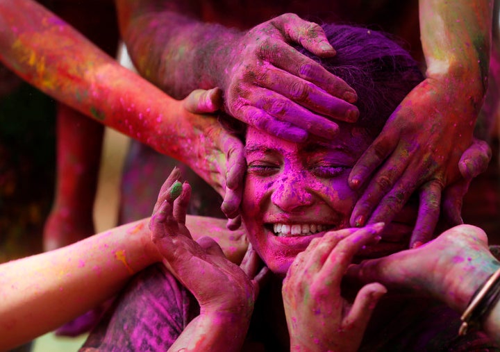 Holi is the Hindu festival of colors, celebrating the onset of spring.