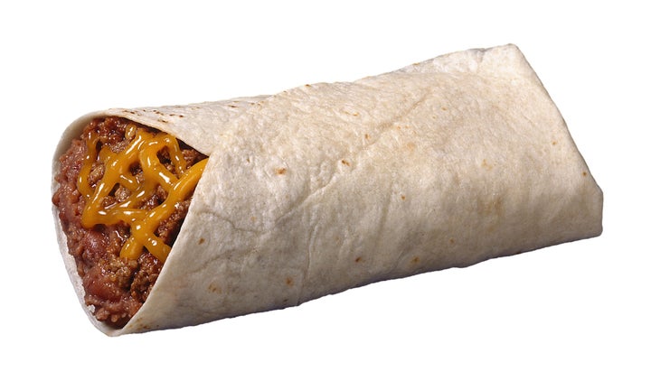 A burrito, not the one used as a weapon during a domestic violence dispute in Florida.