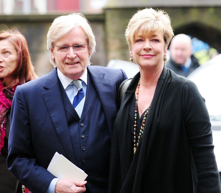 <strong> Bill Roache and Anne Kirkbride</strong>
