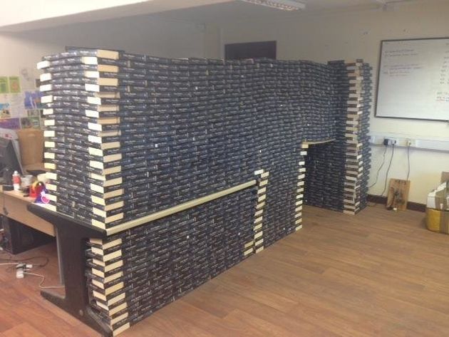 Bookstore Finds Novel Use For All Its 50 Shades Of Grey Copies