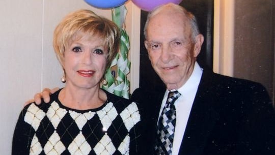 Hartley and Sandy Gaylord at a party in 2005.