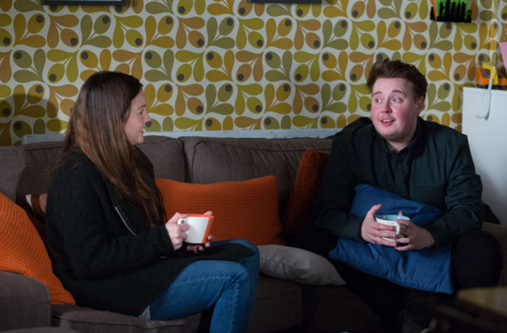 <strong>Kyle told his half-sister he was transgender in emotional scenes earlier this week</strong>