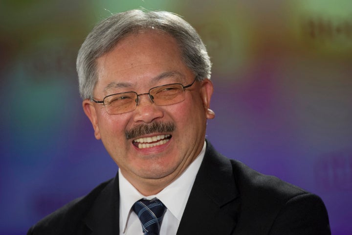 San Francisco Mayor Ed Lee (D) sent a strong message to North Carolina on Friday.